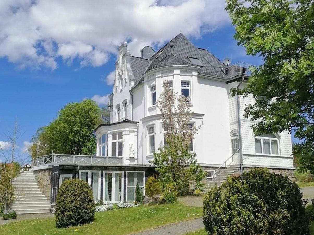 Weissevilla Friedrichsbrunn Fewo Empire Thale Esterno foto
